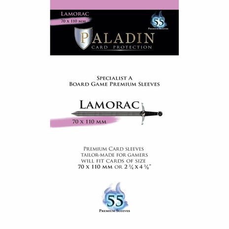 Paladin Sleeves: Lamorac (70x110mm)