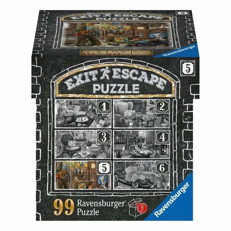 Escape Puzzel: Het Spookachtige Herenhuis #5: De Zolder (99)