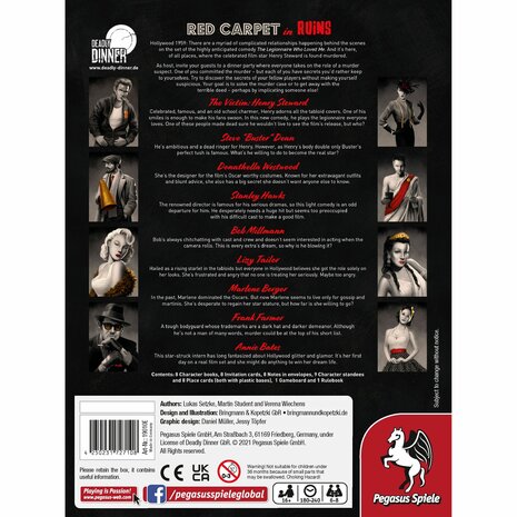 Deadly Dinner: Red Carpet in Ruins