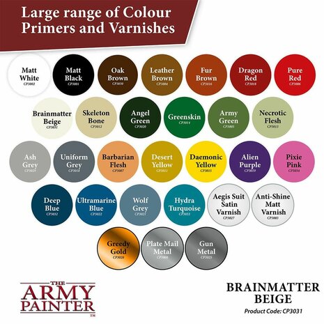 Colour Primer - Brainmatter Beige (The Army Painter)