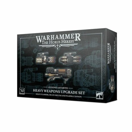 Warhammer: The Horus Heresy - Heavy Weapons Upgrade Set (Heavy Flamers, Multi-meltas, and Plasma Cannons)
