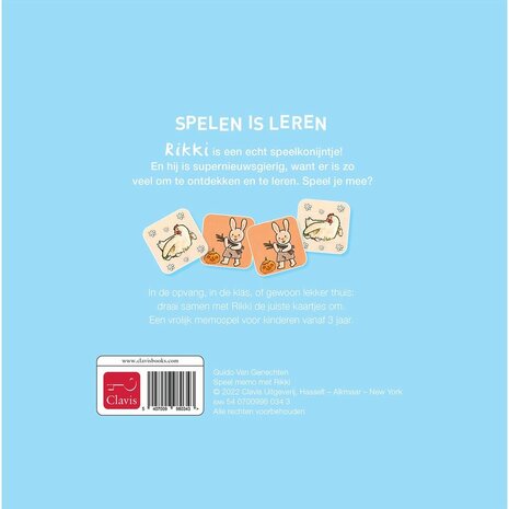 Speel Memo met Rikki (3+)