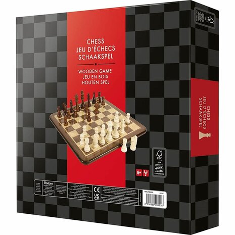 Houten Luxe Schaakspel