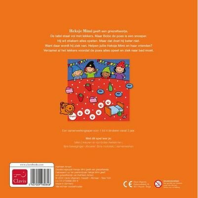 Heksje Mimi geeft een Griezelfeestje (3+)