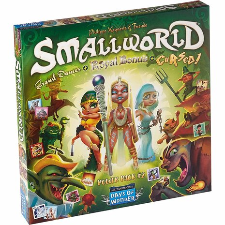 Small World: Power Pack 2 - Grand Dames/Cursed/Royal Bonus