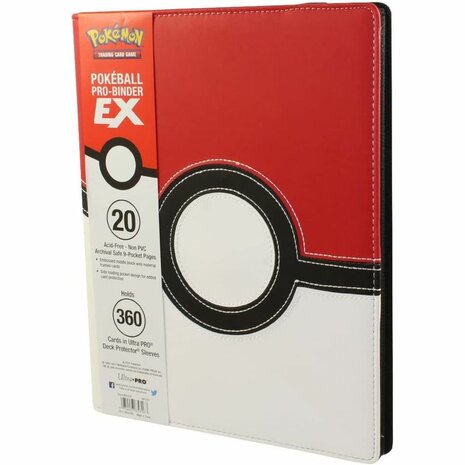 Pok&eacute;ball 9-Pocket Premium Pro Binder voor Pok&eacute;mon