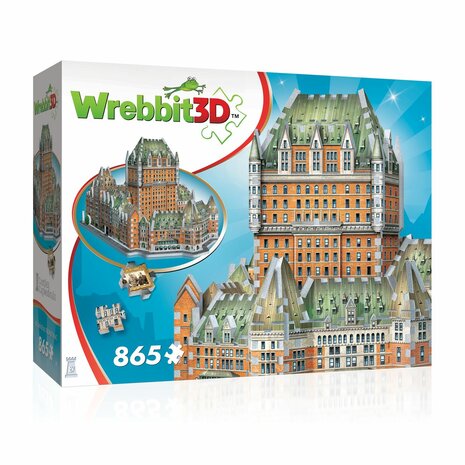Le Ch&acirc;teau Frontenac - Wrebbit 3D Puzzle (865)