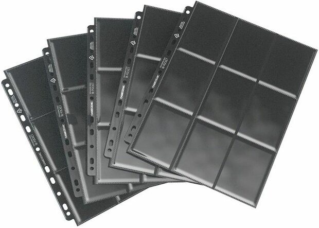 Sideloading 18-Pocket Pages Black (10)