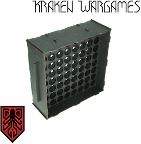 Black Paint verf houder  (voor The Army Painter & Vallejo verf)