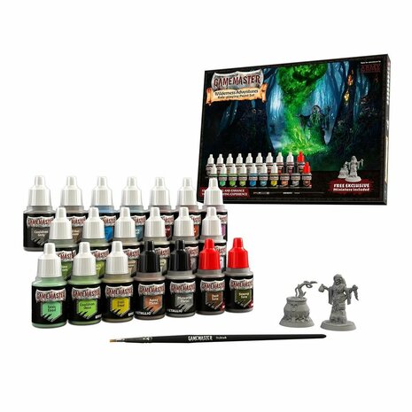 Gamemaster: Wilderness Adventures Paint Set (The Army Painter)