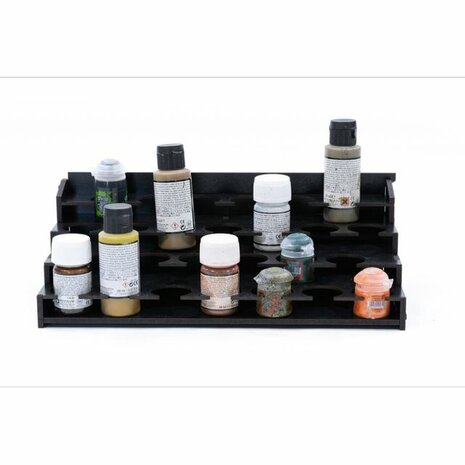 Black Paint Rack: Top (Pigment)