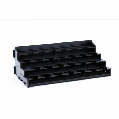 Black Paint Rack: Top (Pigment)