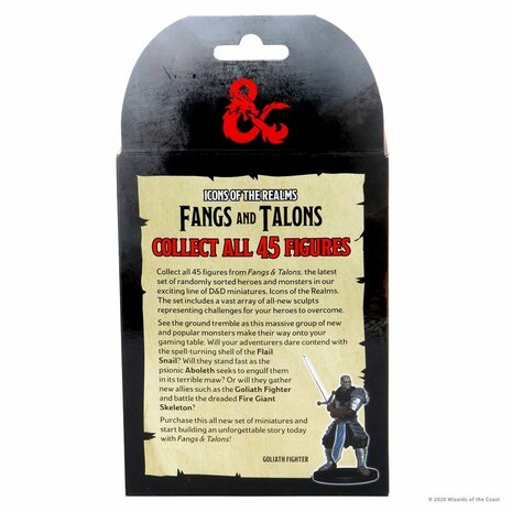 D&D Icons of the Realms: Fangs and Talons