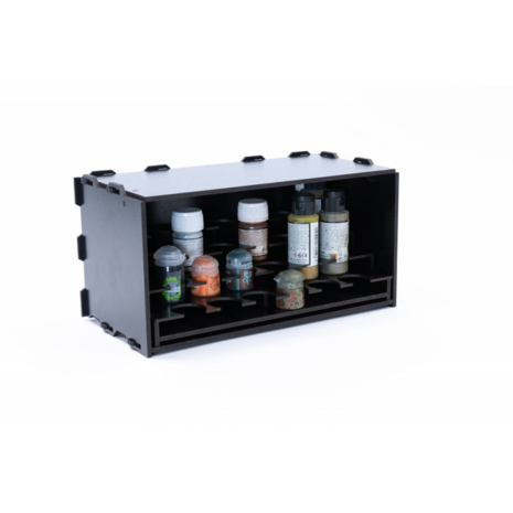 Black Paint Rack: Uitschuifbaar rek (Pigment)