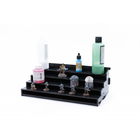 Black Paint Rack: Top (Tribune)