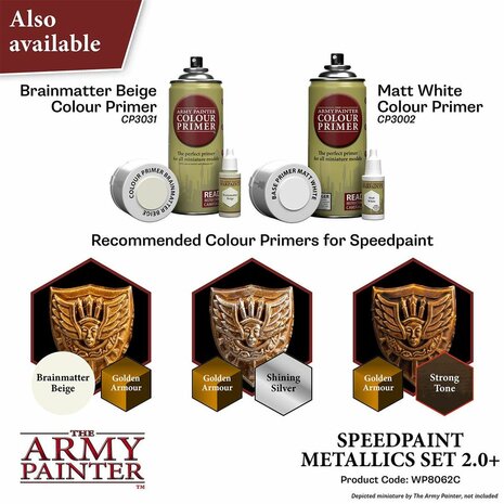 Speedpaint Metallics Set 2.0 (The Army Painter)