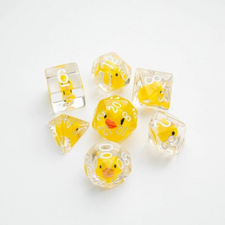 RPG Dice Set: Rubber Duck (Embraced Series)