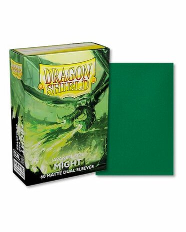 Dragon Shield Dual Matte Sleeves: Japanese Might (59x86mm) - 60x