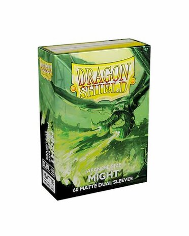 Dragon Shield Dual Matte Sleeves: Japanese Might (59x86mm) - 60x