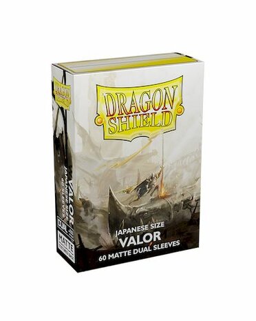 Dragon Shield Dual Matte Sleeves: Japanese Valor (59x86mm) - 60x