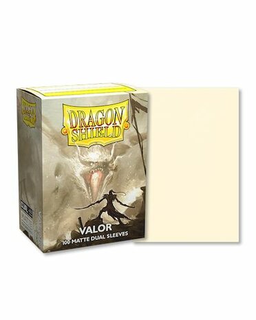Dragon Shield Dual Matte Sleeves: Standard Valor (63x88mm) - 100x