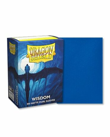 Dragon Shield Dual Matte Sleeves: Standard Wisdom (63x88mm) - 100x