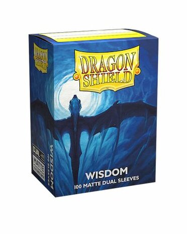 Dragon Shield Dual Matte Sleeves: Standard Wisdom (63x88mm) - 100x