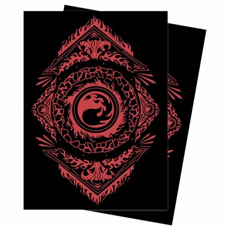 Mountain Deck Protector Sleeves (100) for Magic: The Gathering