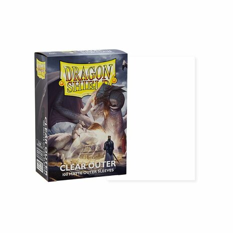 Dragon Shield Clear Outer Sleeves (63x88mm) - 100x