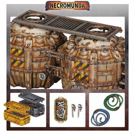 Necromunda: Promethium Tanks Refuelling Station