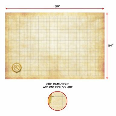 RPG Grid Mat