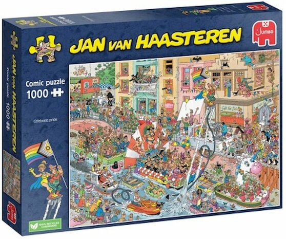 Celebrate Pride! - Jan van Haasteren (1000)