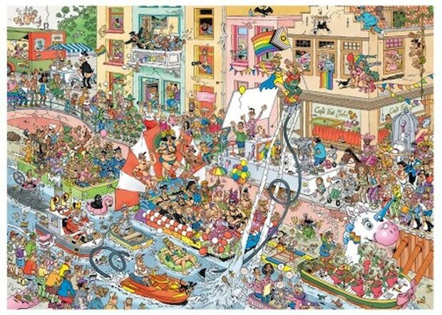Celebrate Pride! - Jan van Haasteren (1000)