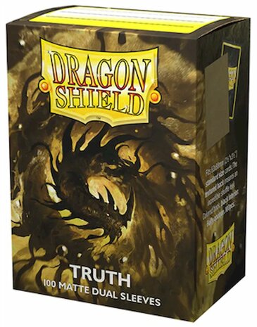 Dragon Shield Dual Matte Sleeves: Standard Truth (63x88mm) - 100x