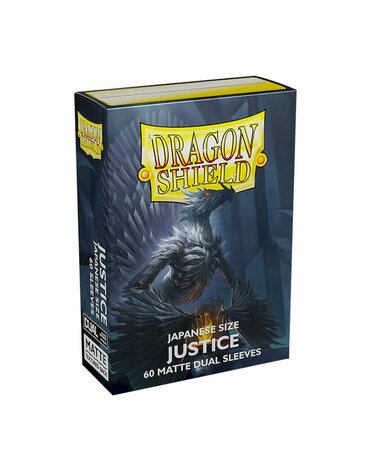 Dragon Shield Dual Matte Sleeves: Japanese Justice (59x86mm) - 60x