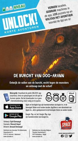 Unlock! Korte Avonturen 4 - De burcht van Doo-Arann