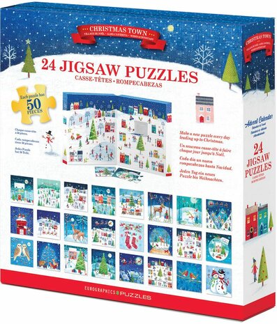 Adventskalender met puzzels: Christmas Town
