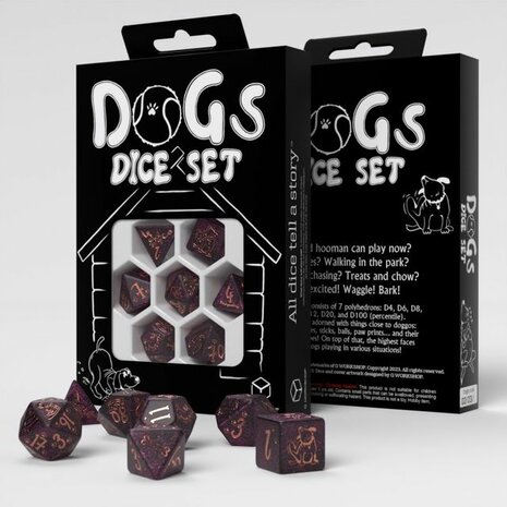 Dogs Dice Set: Luna (7)