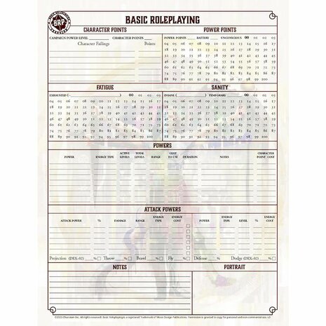 Basic Roleplaying Universal Game Engine