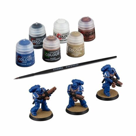Warhammer 40,000 - Space Marines: Infernus Marines + Paint Set