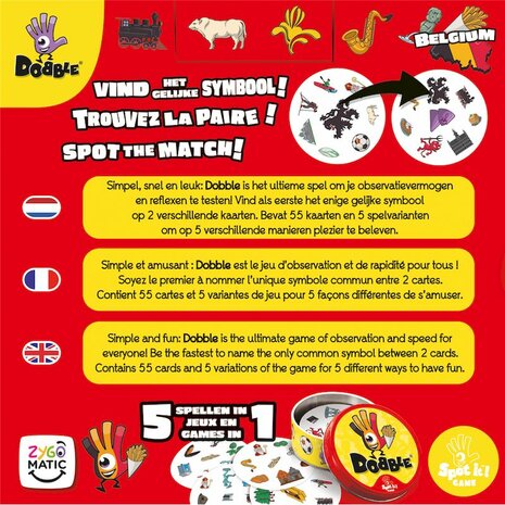 Dobble Belgium Eco Pack
