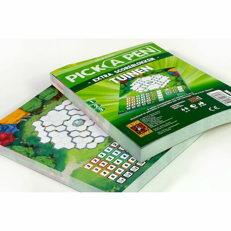 Pick-a-Pen: Tuinen - Scoreblokken