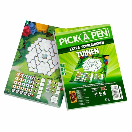Pick-a-Pen: Tuinen - Scoreblokken