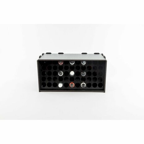 Black Paint Rack: Middenstuk Display voor The Army Painter & Vallejo Verf