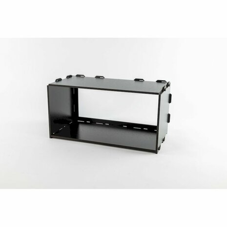 Black Paint Rack: Middenstuk Lege Module - Doorsteek