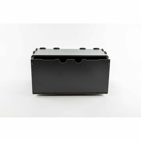 Black Paint Rack: Middenstuk (Ladekastje met één grote lade)