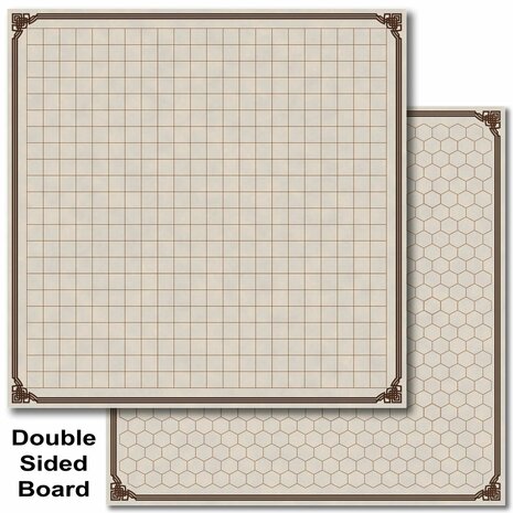 Battle Map Board: Grid & Hex