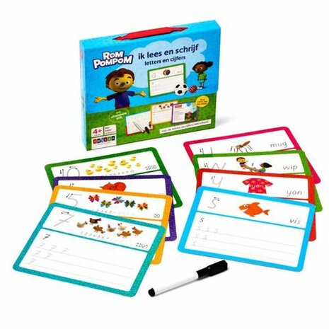 Rompompom Ik lees en schrijf letters en cijfers