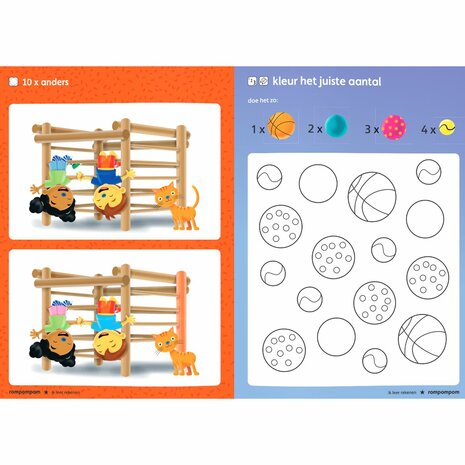 Rompompom Ik leer rekenen