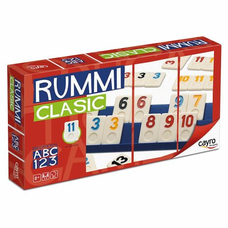 Rummi 4 Spelers - Grotere Tegels